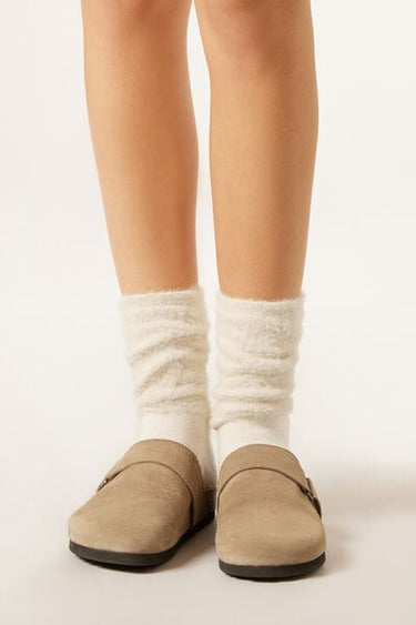 Fluffy Socks with Cashmere