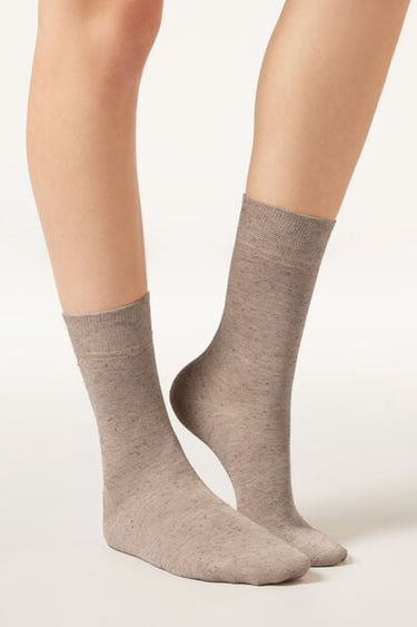 Socks with Cashmere and Glitter