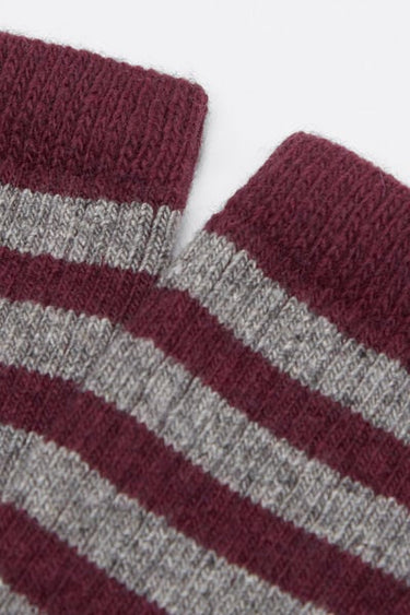 Striped Socks with Cashmere