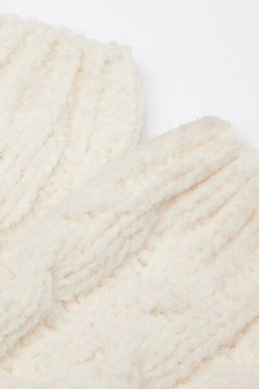 Cable-Patterned Socks