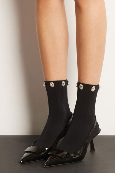 Gemstone Opaque Socks