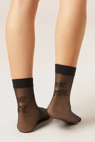 More Amore Sheer Socks