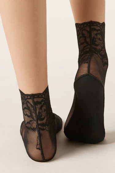 Tulle and Lace Socks