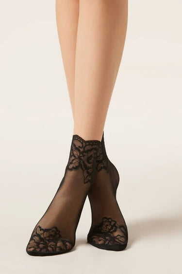 Tulle and Lace Socks