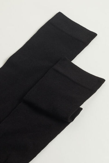 Long Satin Cotton Socks