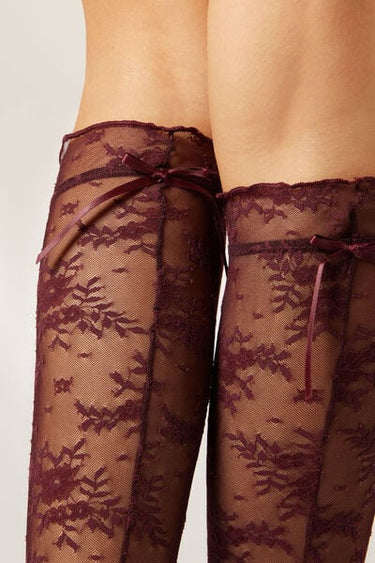 Lace Knee-Highs