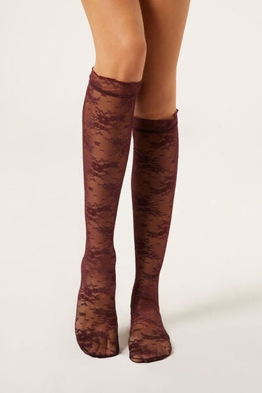 Lace Knee-Highs