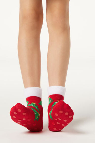 Kids’ Christmas Non-Slip Socks