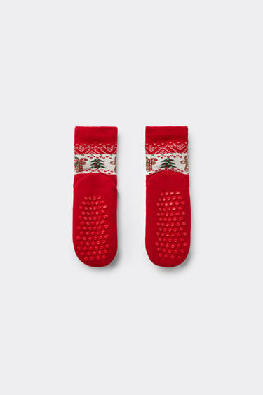 Baby Family Christmas Non-Slip Socks