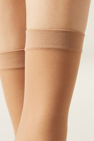 20 denier 3/4 Length Sheer Socks