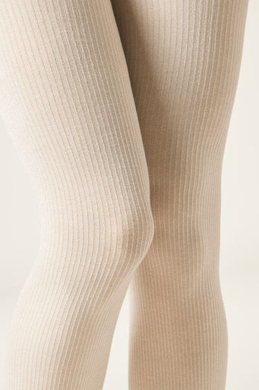 Soft Ribbed Opaque Tights