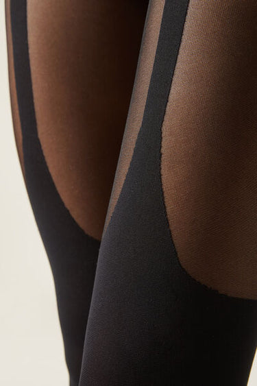 Garter belt Longuette Tights