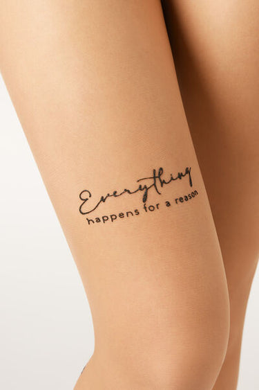 Tattoo Wording Tights