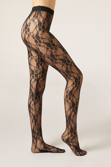 Lace and Diaté Tights
