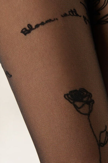 Rose Sheer Tights