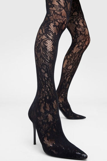 Lace Shoe Tights