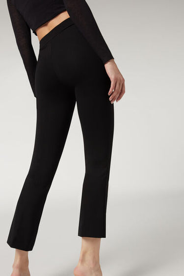 Cropped Flared Leggings