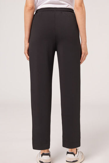 Modal Trousers with Pockets and Drawstring