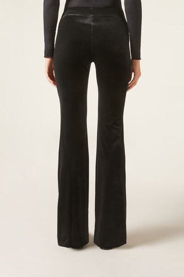 Velvet Flared Trousers
