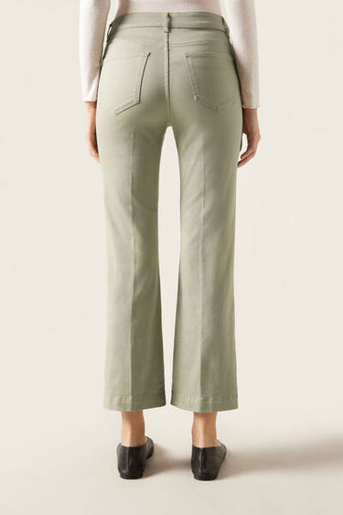 Cropped Flared Comfort Jeans