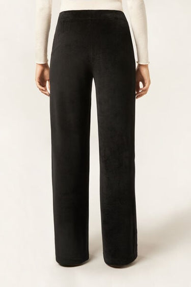 Velvet Palazzo Trousers