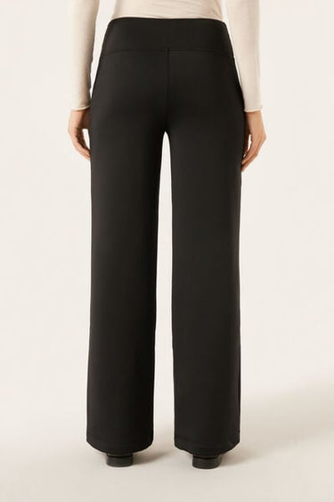 Plush Thermal Palazzo Trousers