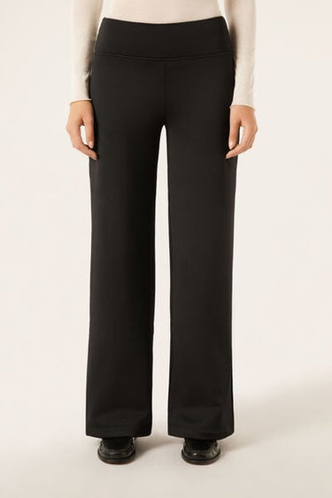 Plush Thermal Palazzo Trousers