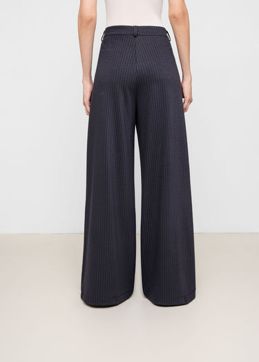 Pinstriped Palazzo Trousers