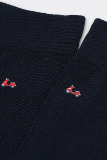 Men's Funny Print Cotton Socks