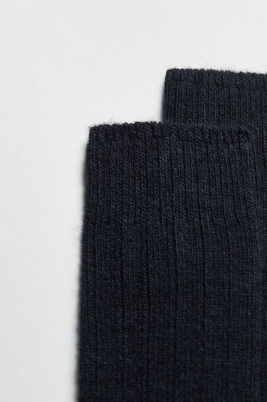 Men’s Long Ribbed Socks with Wool and Cashmere