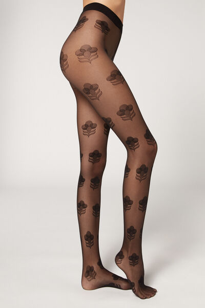 Calzedonia + Astrology Flock Tights