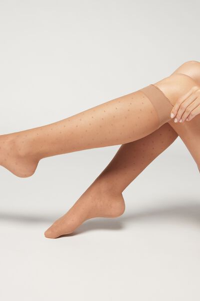 Patterned knee-high socks - Calzedonia